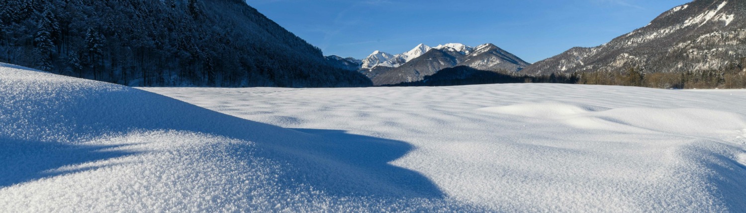 Snowshoe hike to Gscheuerwand