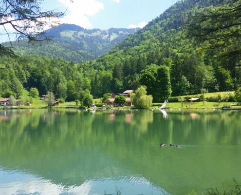 Wössner See in Unterwössen