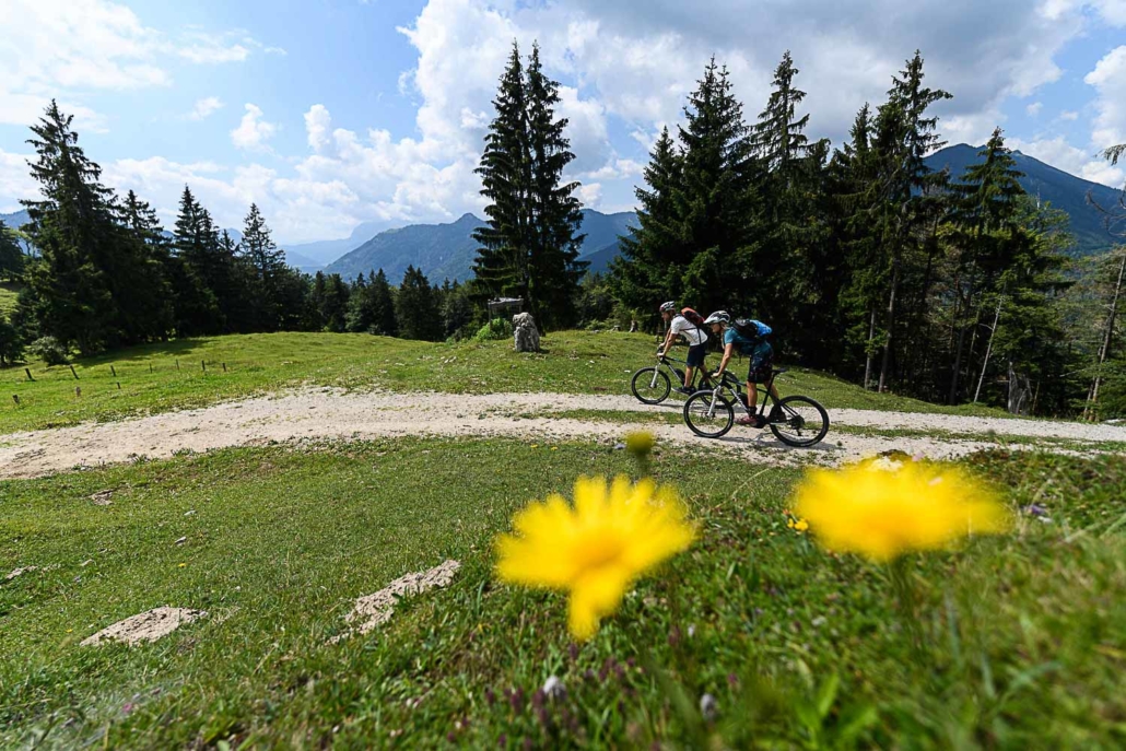 Sommer im Achental, mit dem Bike unterwegs