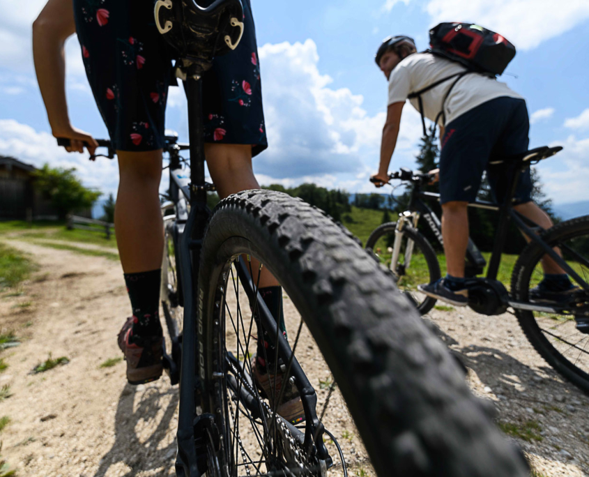 Sommer im Achental, mit dem Bike unterwegs