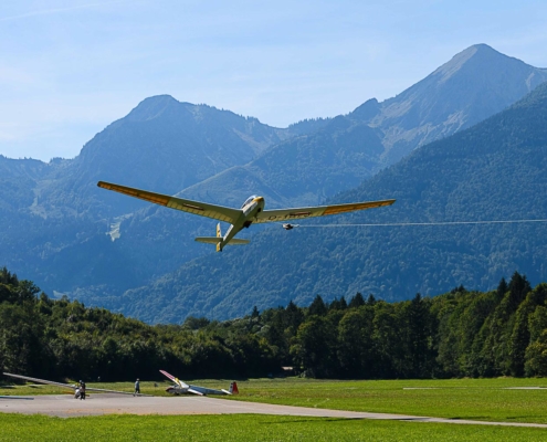 Sommer im Achental, Fliegen