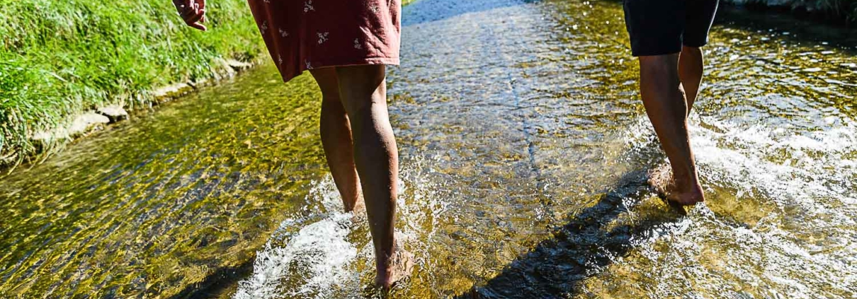 Sommer im Achental, Kneippen gehen