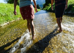 Sommer im Achental, Kneippen gehen