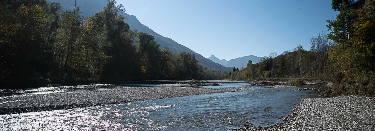 Sommer im Achental, die Tiroler Ache