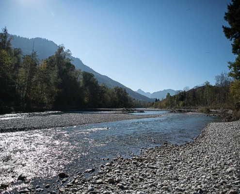 Sommer im Achental, die Tiroler Ache