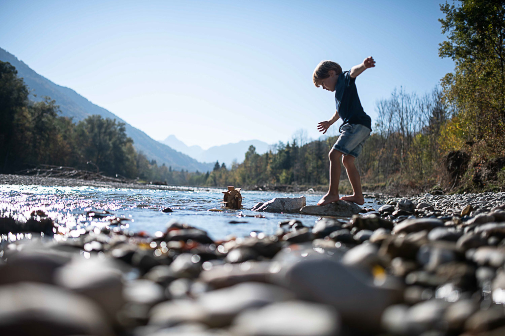 Sommer im Achental, die Tiroler Ache