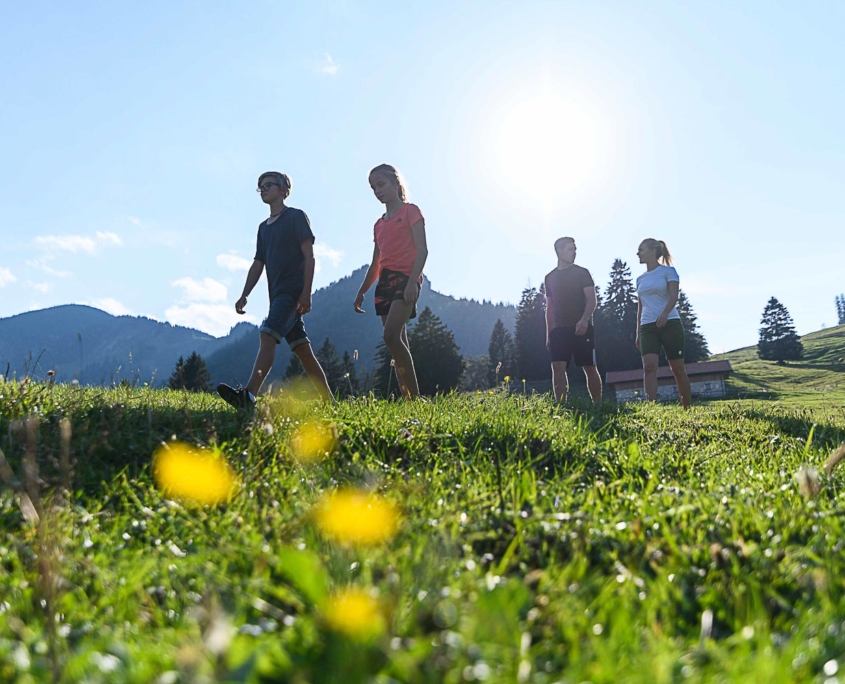 Sommer im Achental, Wandern, Bergwalderlebnisweg