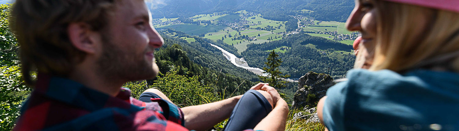 Sommer im Achental, Wandern an der Gscheuerwand