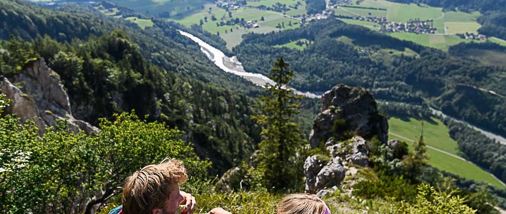 Sommer im Achental, Wandern an der Gscheuerwand