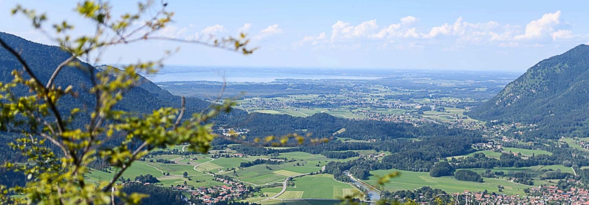 Sommer im Achental, Wandern an der Gscheuerwand