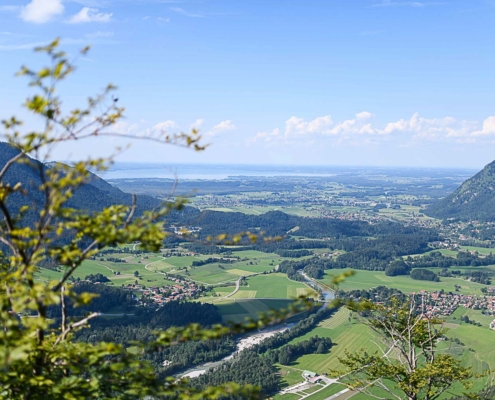 Sommer im Achental, Wandern an der Gscheuerwand