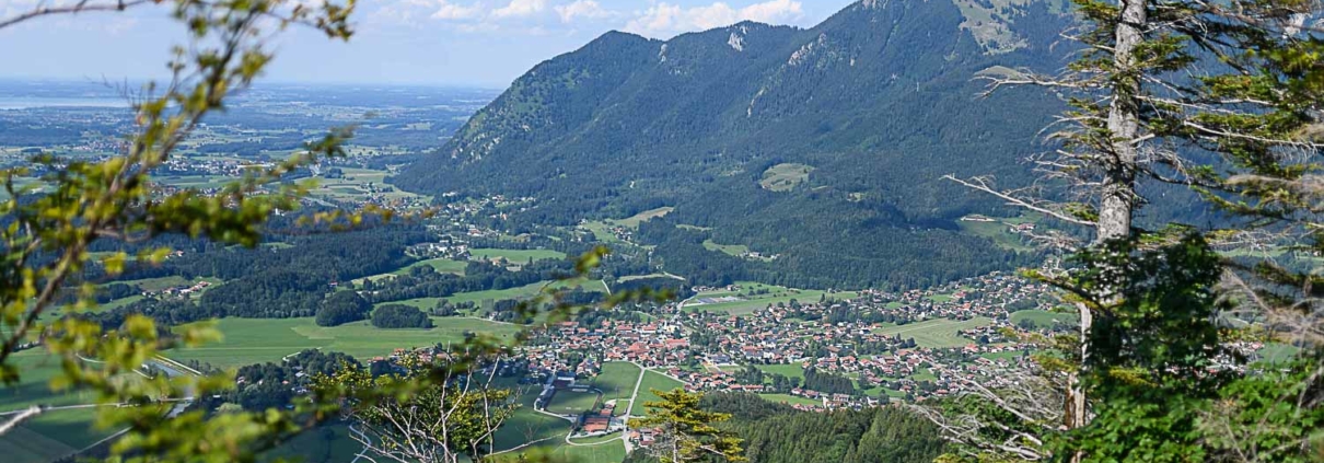 Sommer im Achental, Wandern an der Gscheuerwand