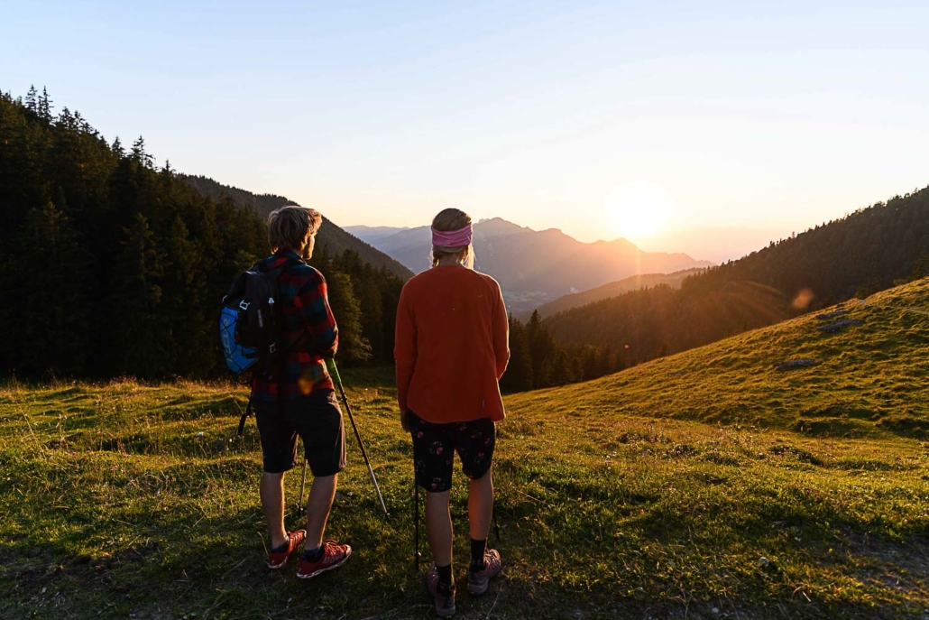 Sommer im Achental, Wandern, Jochbergalmen