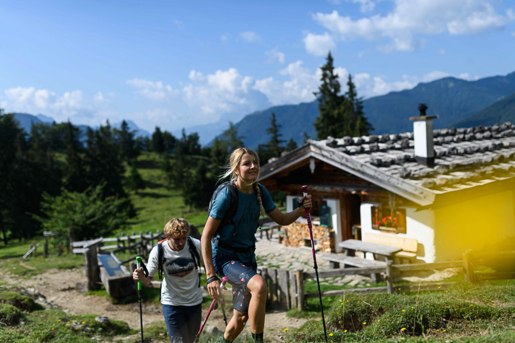 Sommer im Achental, Wandern zur Oberauerbrunst