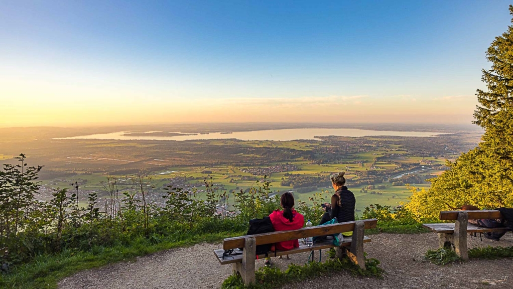 Blick zum Chiemsee