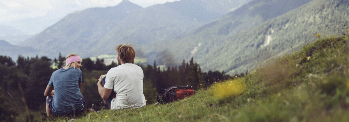 Wanderer im Achental, Sommer im Achental