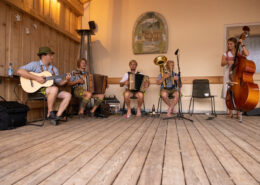 Musikanten beim Hoagart, Sommer im Achental