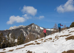 Achental im Winter, Winterwandern