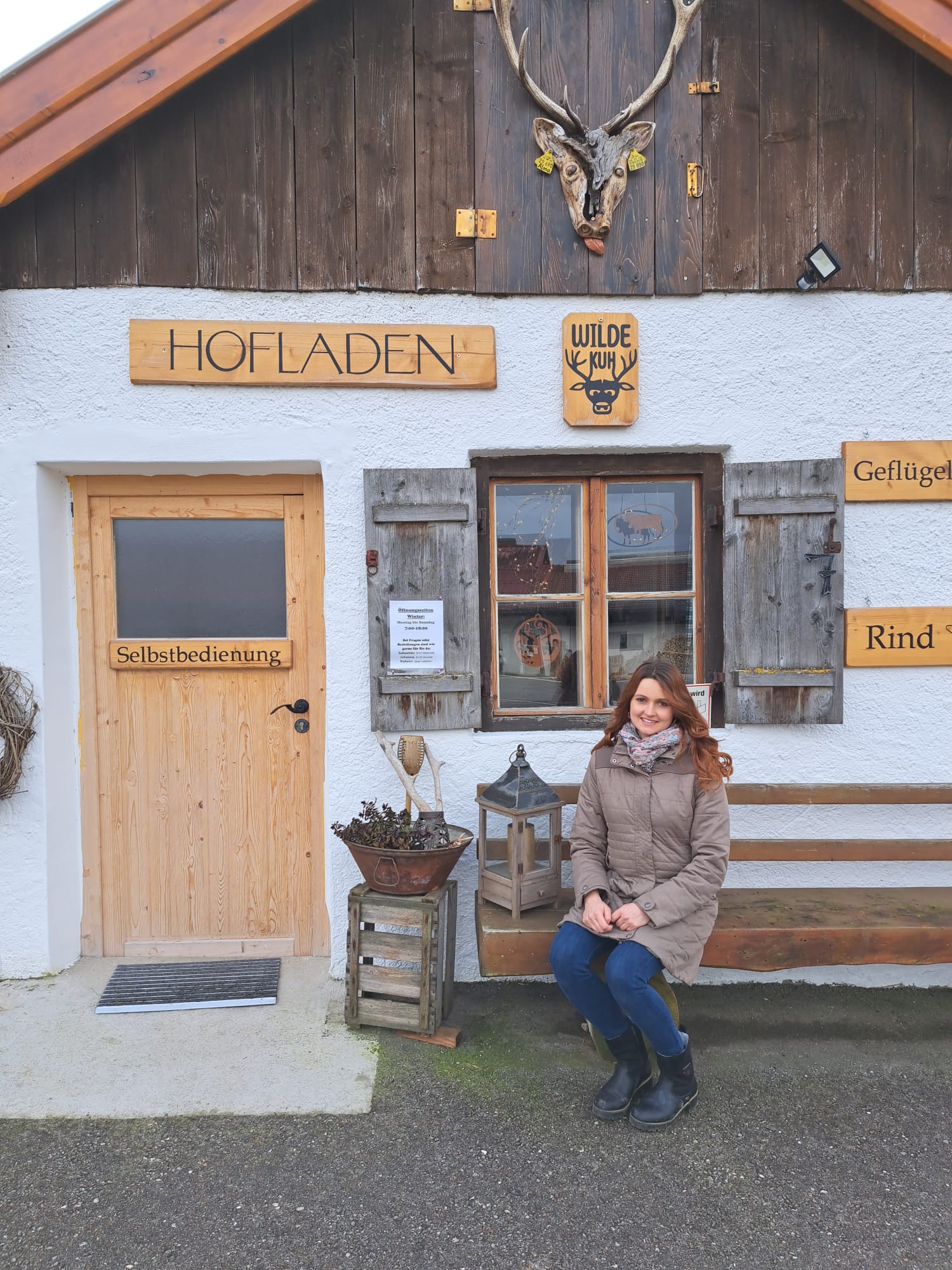 Johanna Gehmacher, Hofladen Wilde Kuh