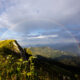 Regenbogen über dem Hochgern