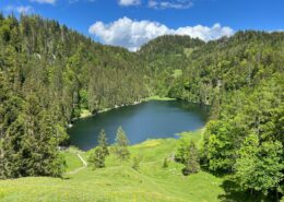 Taubensee, das blaue Auge des Chiemgaus