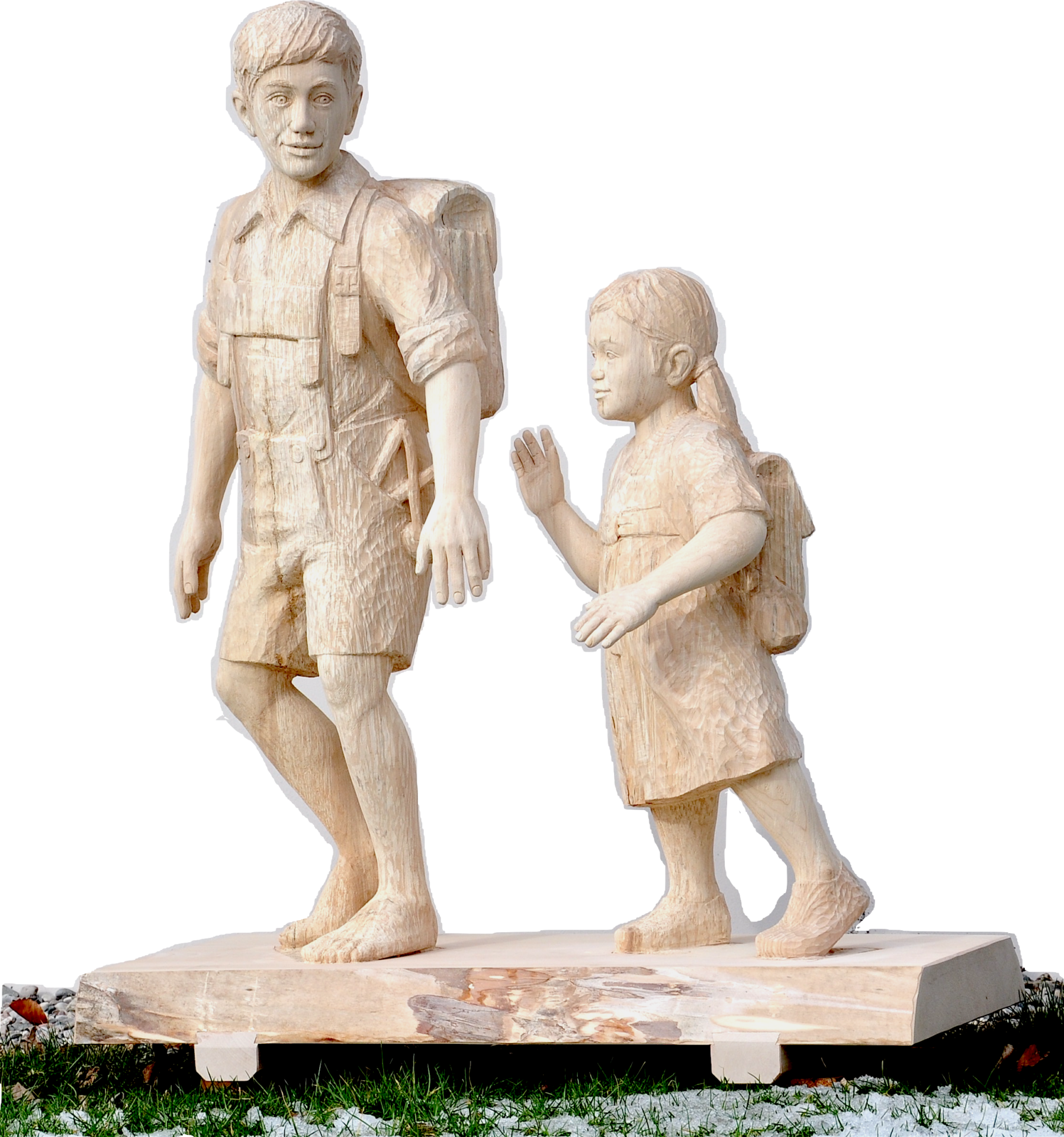 Dögerl Bildhauer Schulkinder