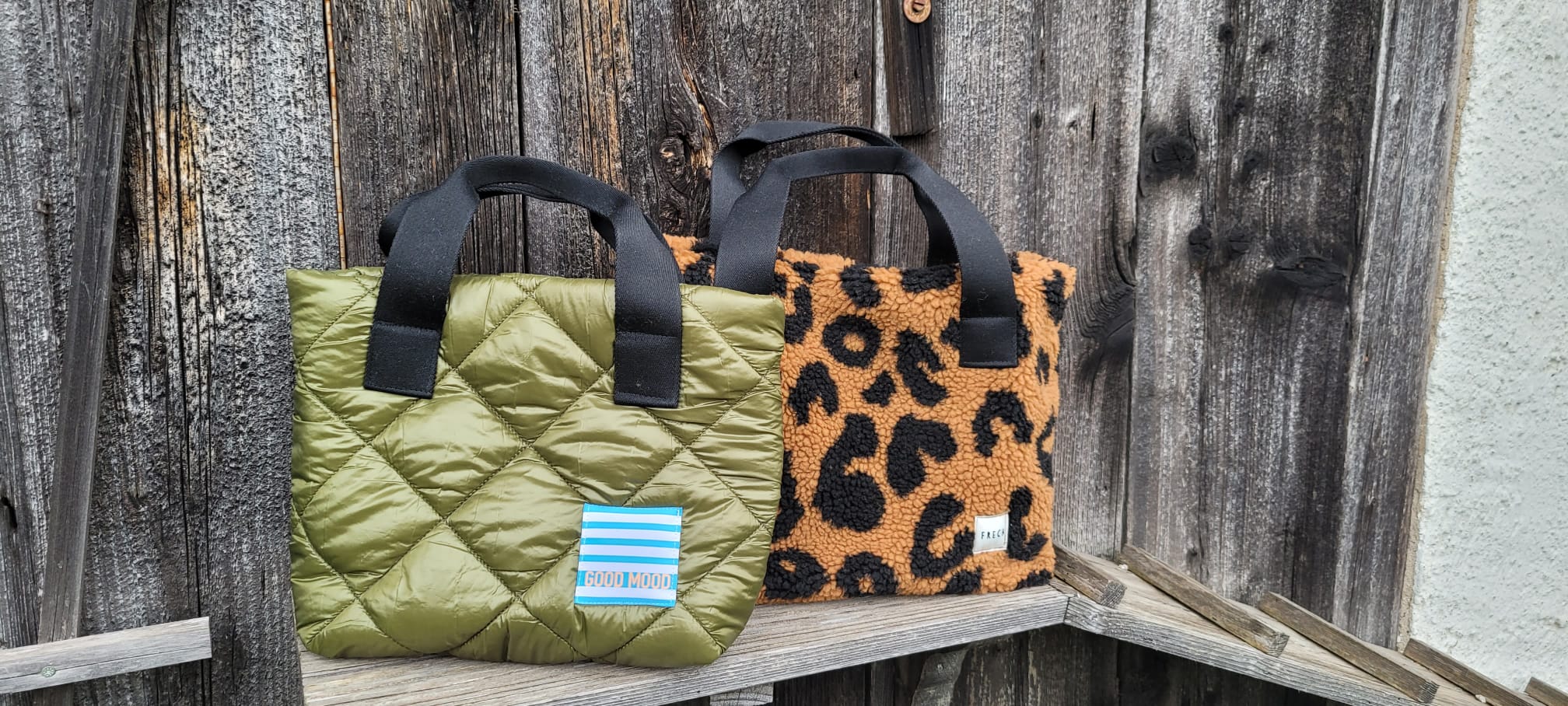 Zensi-luk Tasche gesteppt