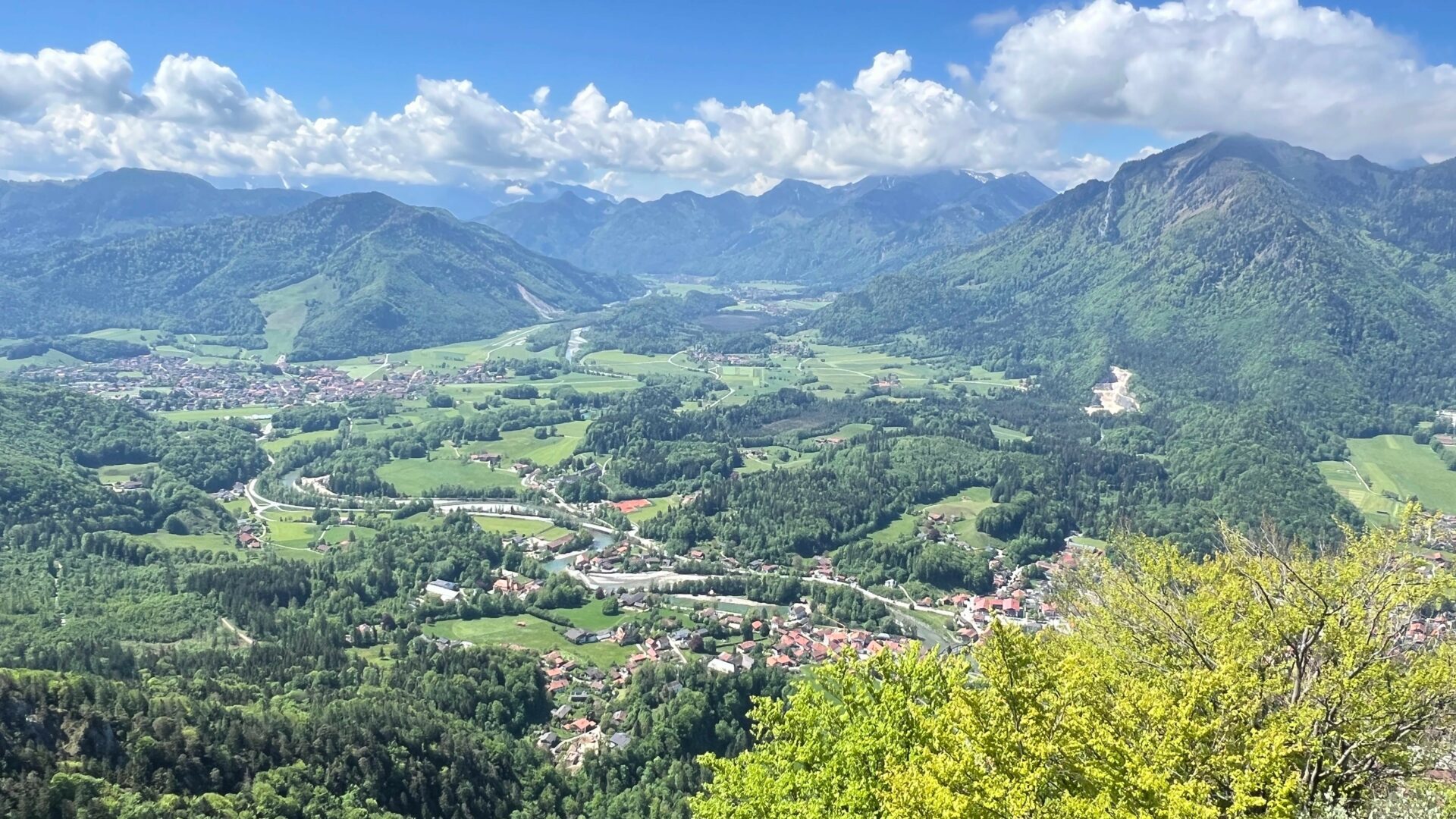 Blick ins Achental Blick ins Achental