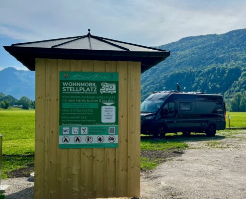 Wohnmobilstellplatz Schleching Info