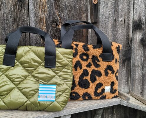 Zensi-luk Tasche gesteppt