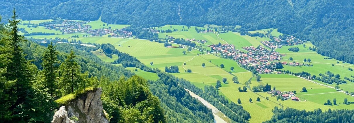 Blick auf Schleching