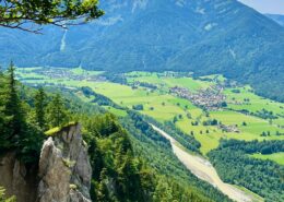 Blick auf Schleching