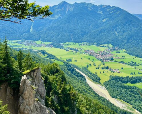 Blick auf Schleching