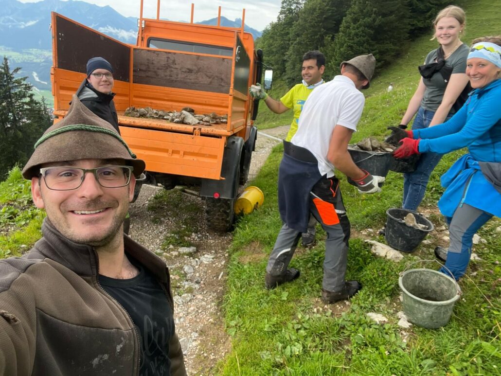 Schwendaktion
