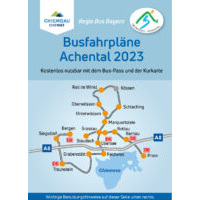 Fahrplan Achental-Buslinie