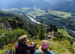 Sommer im Achental, Wandern an der Gscheuerwand