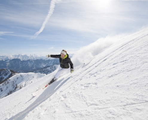 Skifahren, Winter Skifahren Hochfelln