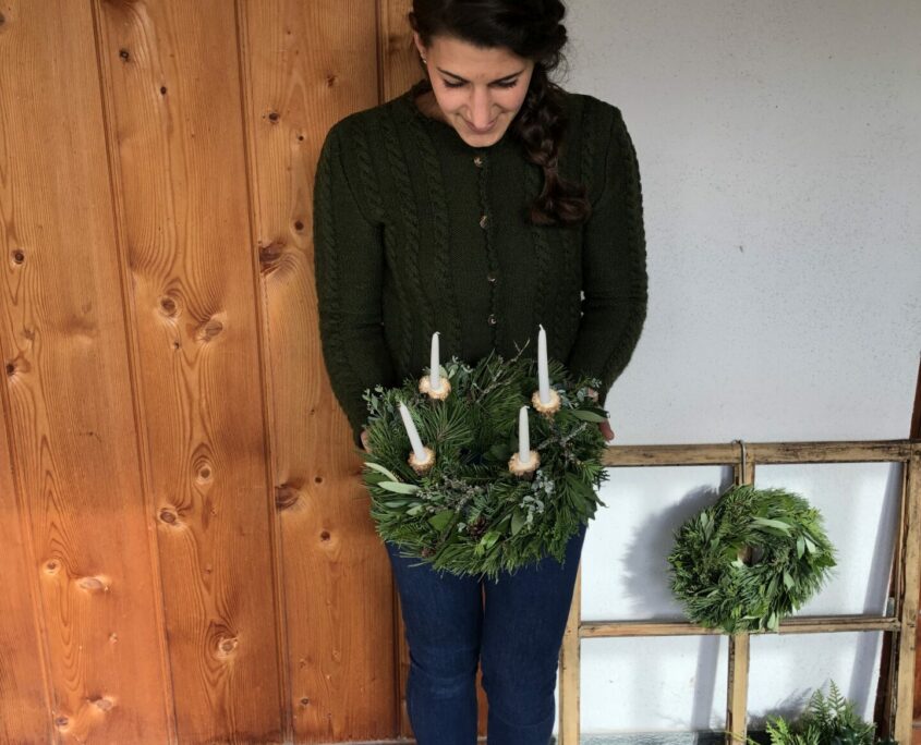 Nasrin Gottschalk, Adventskranz