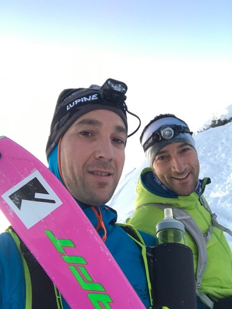 Simon und Muck Bauer, Wintersport im Achental
