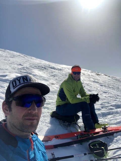 Simon und Muck Bauer, Skitouren im Achental, Winter