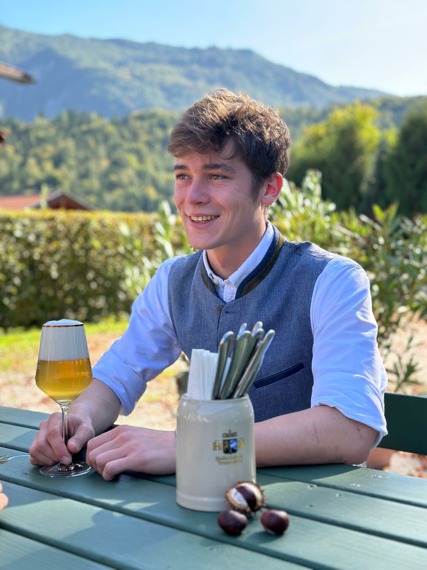 Vali Schuler im Gasthof Zellerwand