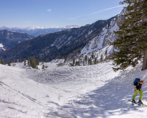 Winter im Achental, Skitour Geigelstein