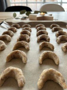 Vanillekipferl Zubereitung