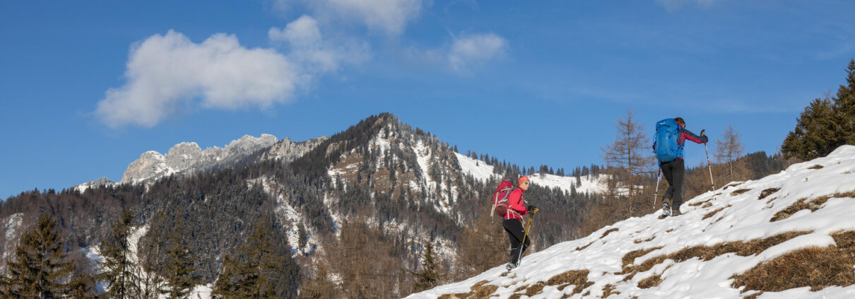 Achental im Winter, Winterwandern