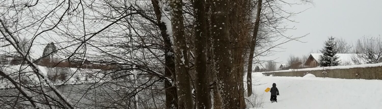 Winterwanderweg über Burg Marquartstein und Damm der Tiroler Ache