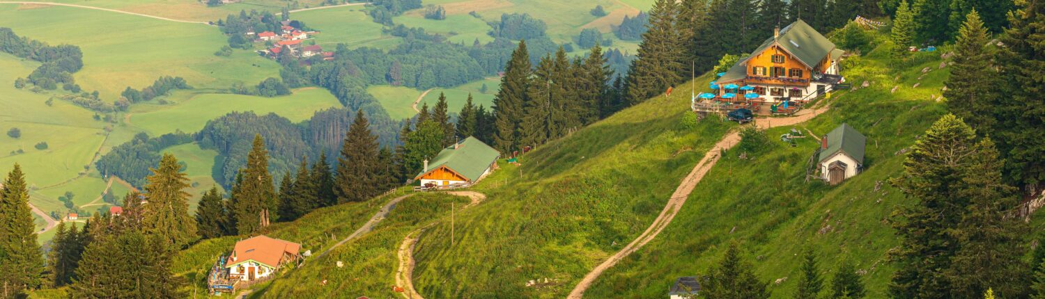 Hochgern über Agersgschwendt und Hochgernhaus
