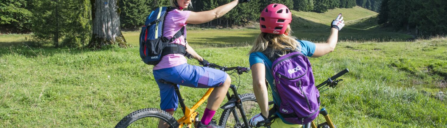 Bike und Hike-Tour über die Chiemhauser Alm zum Taubensee
