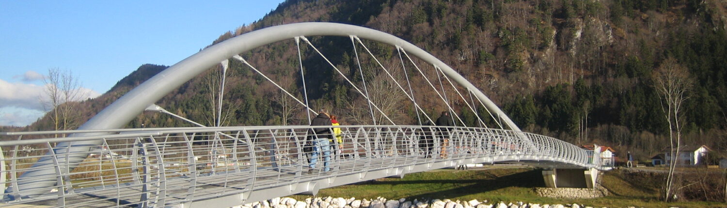 neue Fußgängerbrücke