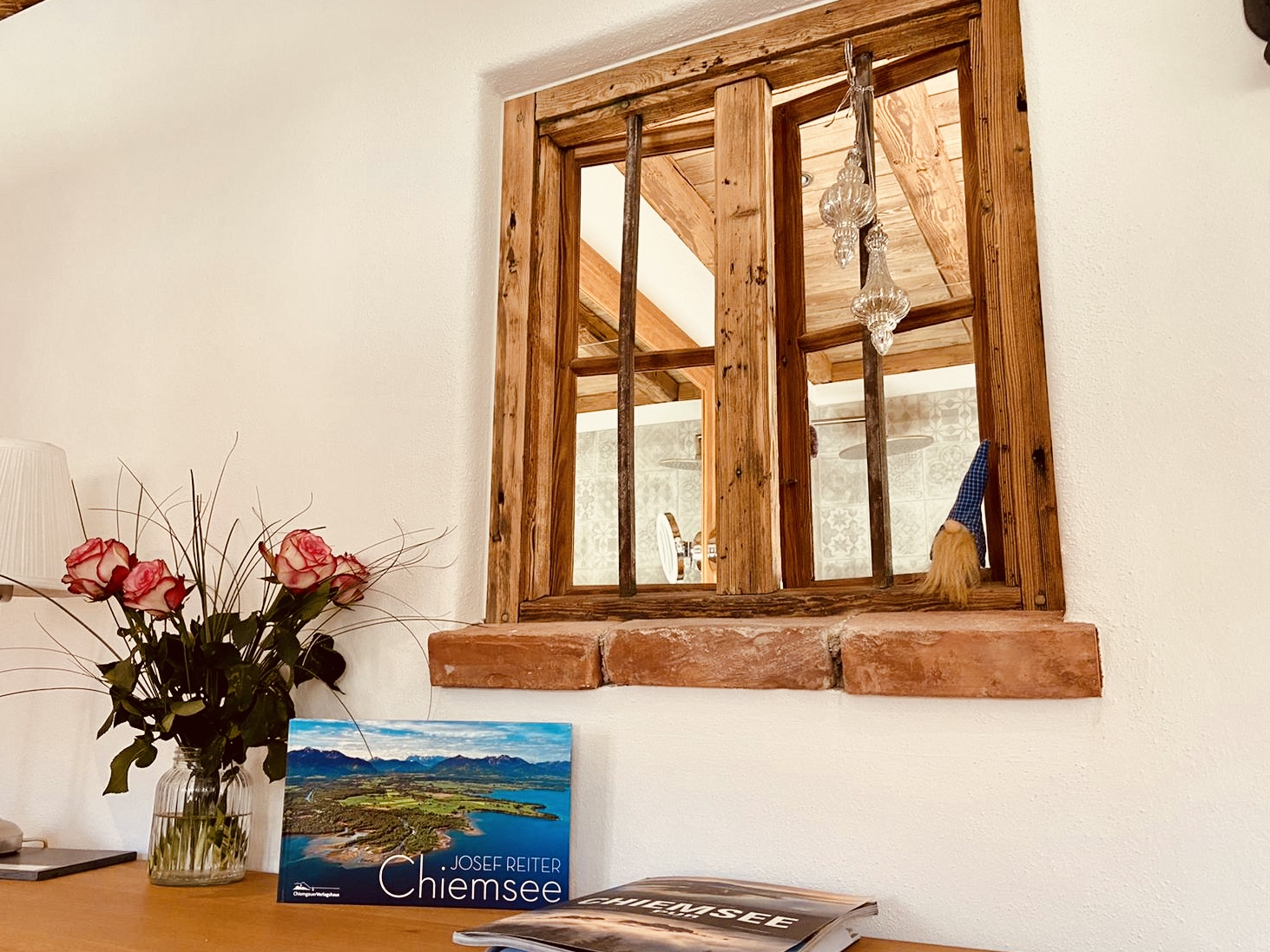 Eigener überdachter Sitzbereich mit Grill