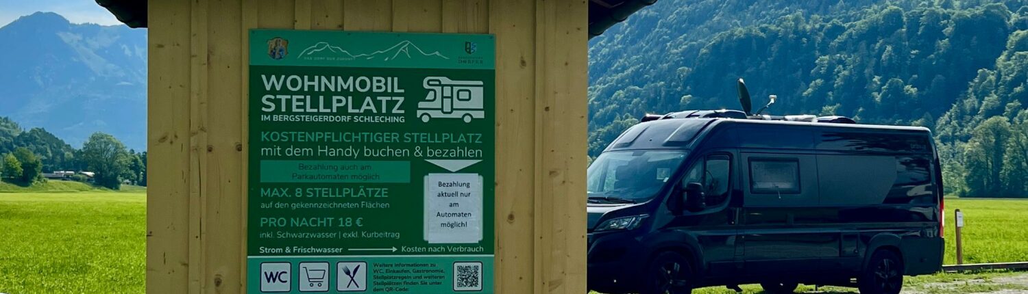 Wohnmobilstellplatz Schleching